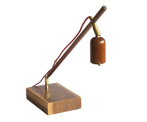 Luminária Vinha Madeira Bivolt, brown | WestwingNow