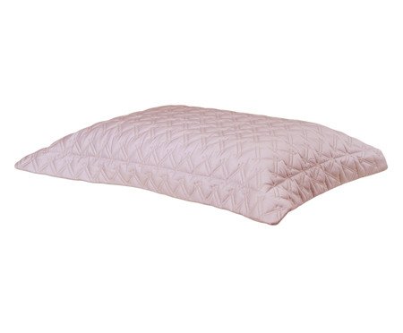 Porta-Travesseiro Germain Rosa 300 Fios - 50X70cm | Westwing