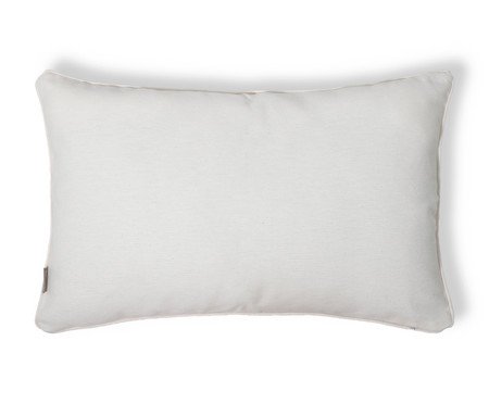Capa de Almofada Retângular com Cordonê Branco | Westwing