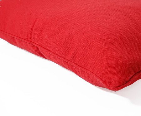 Capa de Almofada Retângular com Cordonê Vermelho | Westwing