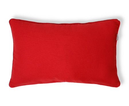 Capa de Almofada Retângular com Cordonê Vermelho | Westwing
