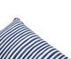 Capa de Almofada Retângular Estampada com Cordonê Listras Sofia Azul, blue | WestwingNow