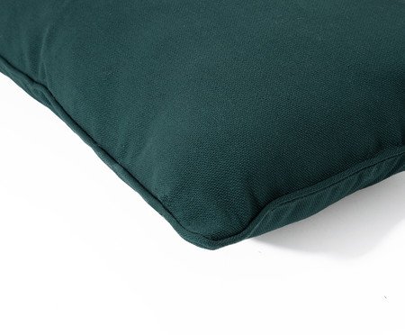 Capa de Almofada Retângular com Cordonê Verde Escuro | Westwing