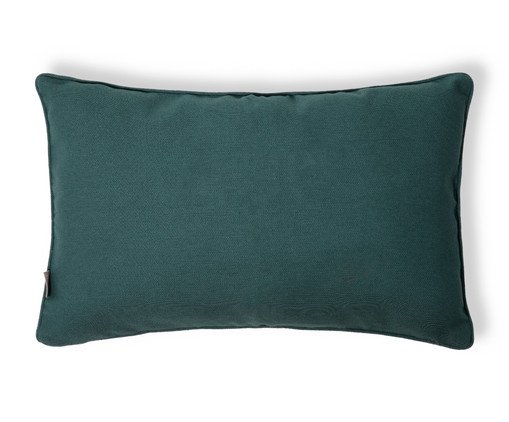 Capa de Almofada Retângular com Cordonê Verde Escuro, green | WestwingNow