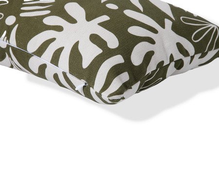 Capa de Almofada Retângular Estampada Floral Henri Verde | Westwing