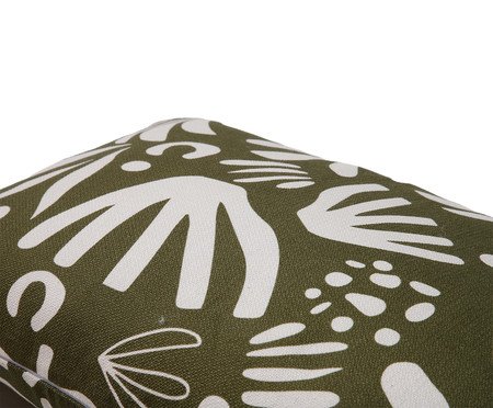 Capa de Almofada Retângular Estampada Floral Henri Verde | Westwing