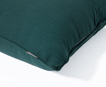 Capa de Almofada com Cordonê Verde Escuro | Westwing