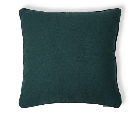 Capa de Almofada com Cordonê Verde Escuro | Westwing