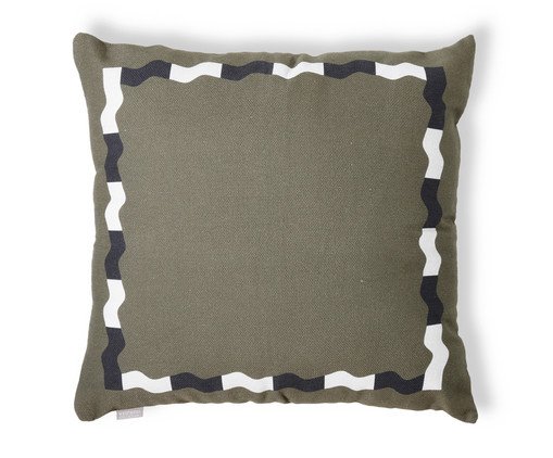 Capa de Almofada Estampada Violin Verde, green | WestwingNow