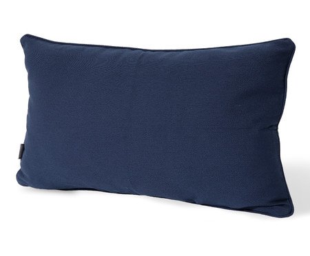 Capa de Almofada Retângular com Cordonê Azul Marinho | Westwing