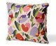 Capa de Almofada Estampada com Cordonê Floral Olga Colorida, pink | WestwingNow