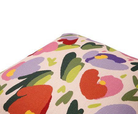Capa de Almofada Estampada com Cordonê Floral Olga Colorida | Westwing