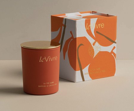 Vela La Vie Calme Baunilha e Laranja Pera | Westwing