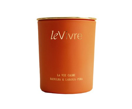 Vela La Vie Calme Baunilha e Laranja Pera | Westwing
