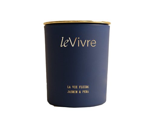 Vela La Vie Fluide Jasmin e Pera, Azul | WestwingNow
