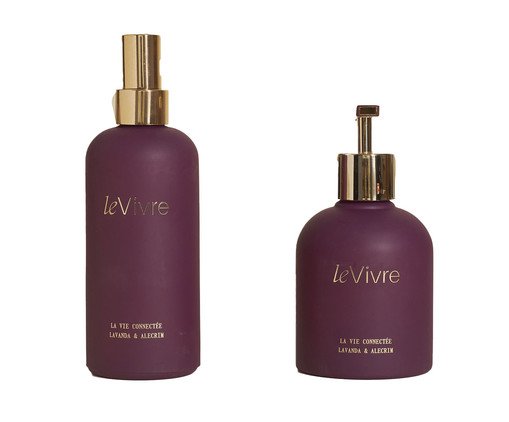 Combo La Vie Connectée - Sabonete + Home Spray, Roxo | WestwingNow