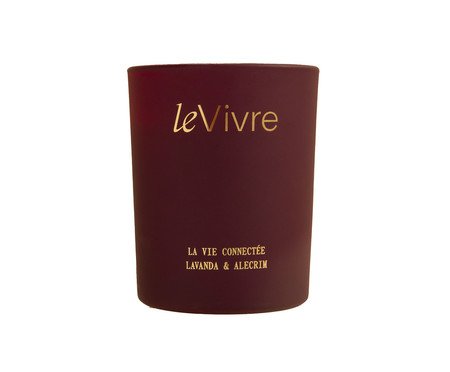 Mini Vela La Vie Connectée Lavanda e Alecrim | Westwing