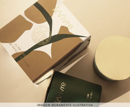 Vela La Vie Claire Limão Siciliano e Vetiver | Westwing