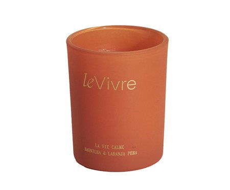 Mini Vela La Vie Calme Baunilha e Laranja Pera | Westwing