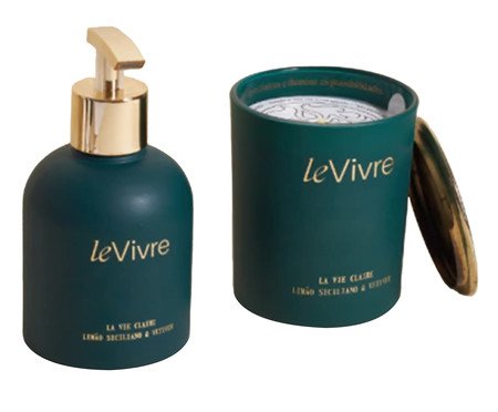 Combo La Vie Claire - Vela + Sabonete | Westwing