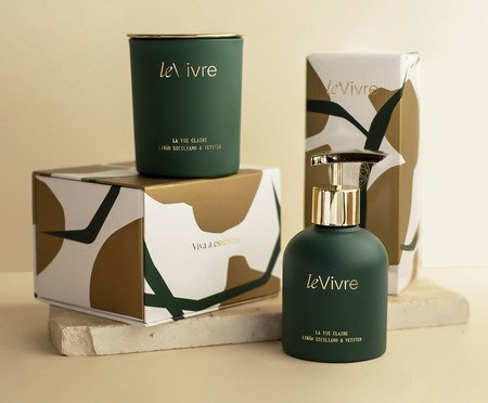 Combo La Vie Claire - Vela + Sabonete | Westwing