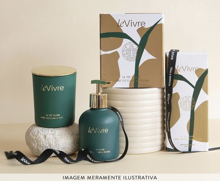 Combo La Vie Claire - Vela + Sabonete | Westwing