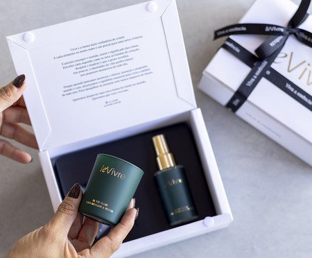 Kit La Vie Claire - Mini Vela + Mini Home Spray | Westwing