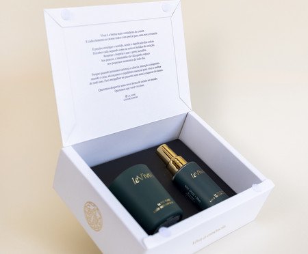 Kit La Vie Claire - Mini Vela + Mini Home Spray | Westwing