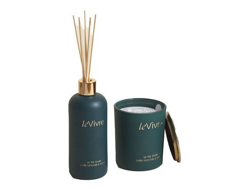 Combo La Vie Claire - Vela + Difusor | Westwing