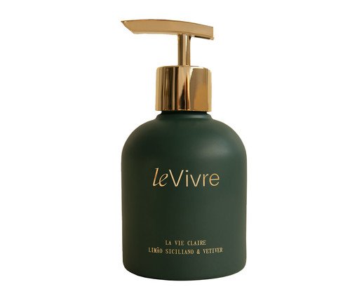 Sabonete Liquido La Vie Claire Limão Siciliano e Vetiver, Verde | WestwingNow