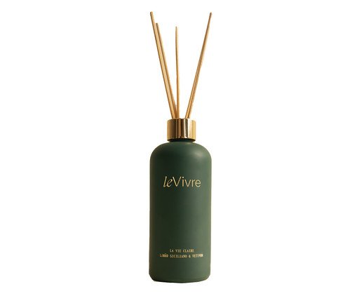 Difusor La Vie Claire Limão Siciliano e Vetiver, Verde | WestwingNow