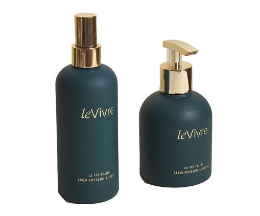 Combo La Vie Claire - Sabonete + Home Spray, Verde | WestwingNow