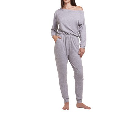 Macacão Athleisure Jogger Mescla