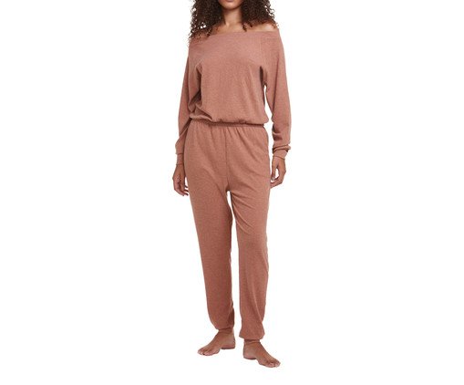 Macacão Athleisure Jogger Camel, brown | WestwingNow