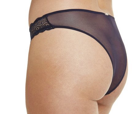 Calcinha Renda Tanga Marinho | Westwing