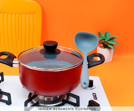 Concha de Silicone Mozcada Cinza | Westwing