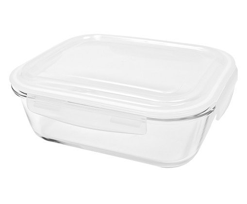 Pote Retangular Oikos, Transparente | WestwingNow