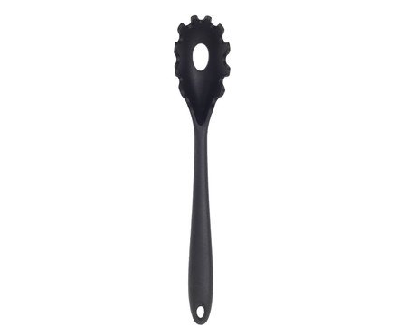 Pegador de Macarrão de Silicone Mozcada Preto | Westwing