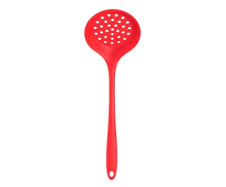 Escumadeira de Silicone Mozcada Vermelho | Westwing
