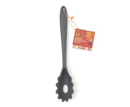 Pegador de Macarrão de Silicone Mozcada Cinza | Westwing