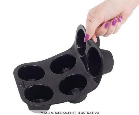 Forma de Silicone para Bolinho Mozcada | Westwing