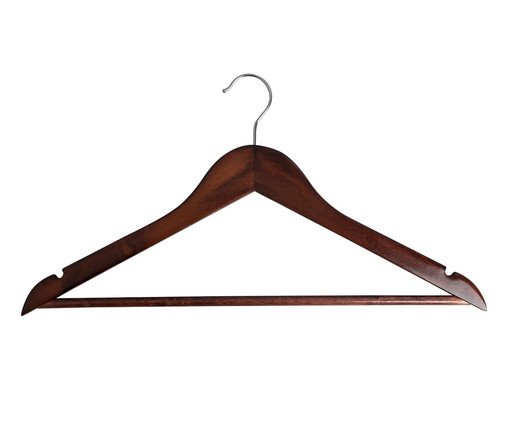 Cabide de Madeira Oikos, Marrom | WestwingNow