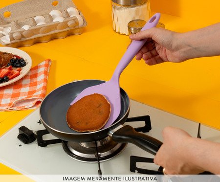 Espátula Larga de Silicone Mozcada Lilás | Westwing