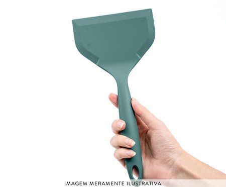 Espátula Larga de Silicone Oikos Verde Escuro | Westwing