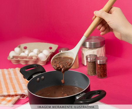 Concha de Silicone e Madeira Mozcada | Westwing