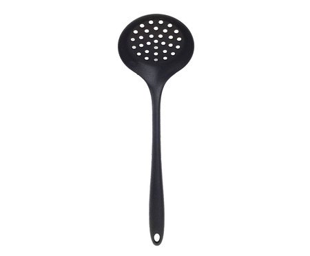 Escumadeira de Silicone Mozcada Preto | Westwing