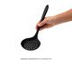 Escumadeira de Silicone Mozcada Preto, Preto | WestwingNow