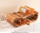 Suporte Horizontal de Acácia para 8 Garrafas de Vinho Oikos, Marrom | WestwingNow
