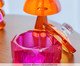 Caixa Decorativa em Cristal Laranja e Rosa, Laranja | WestwingNow