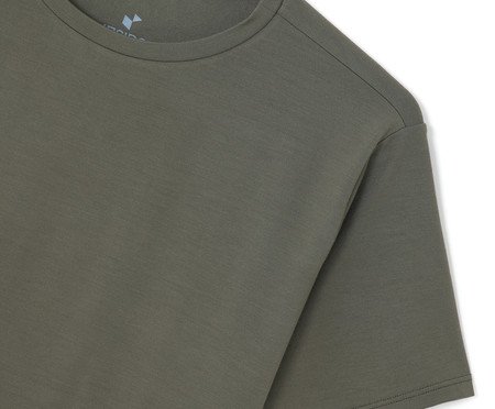 Tech T-shirt Heavy Slim Masculino Green Root | Westwing